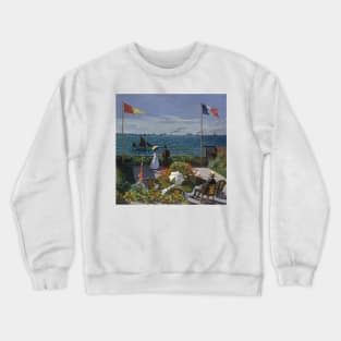 The Garden at Sainte-Adresse (Monet) Crewneck Sweatshirt